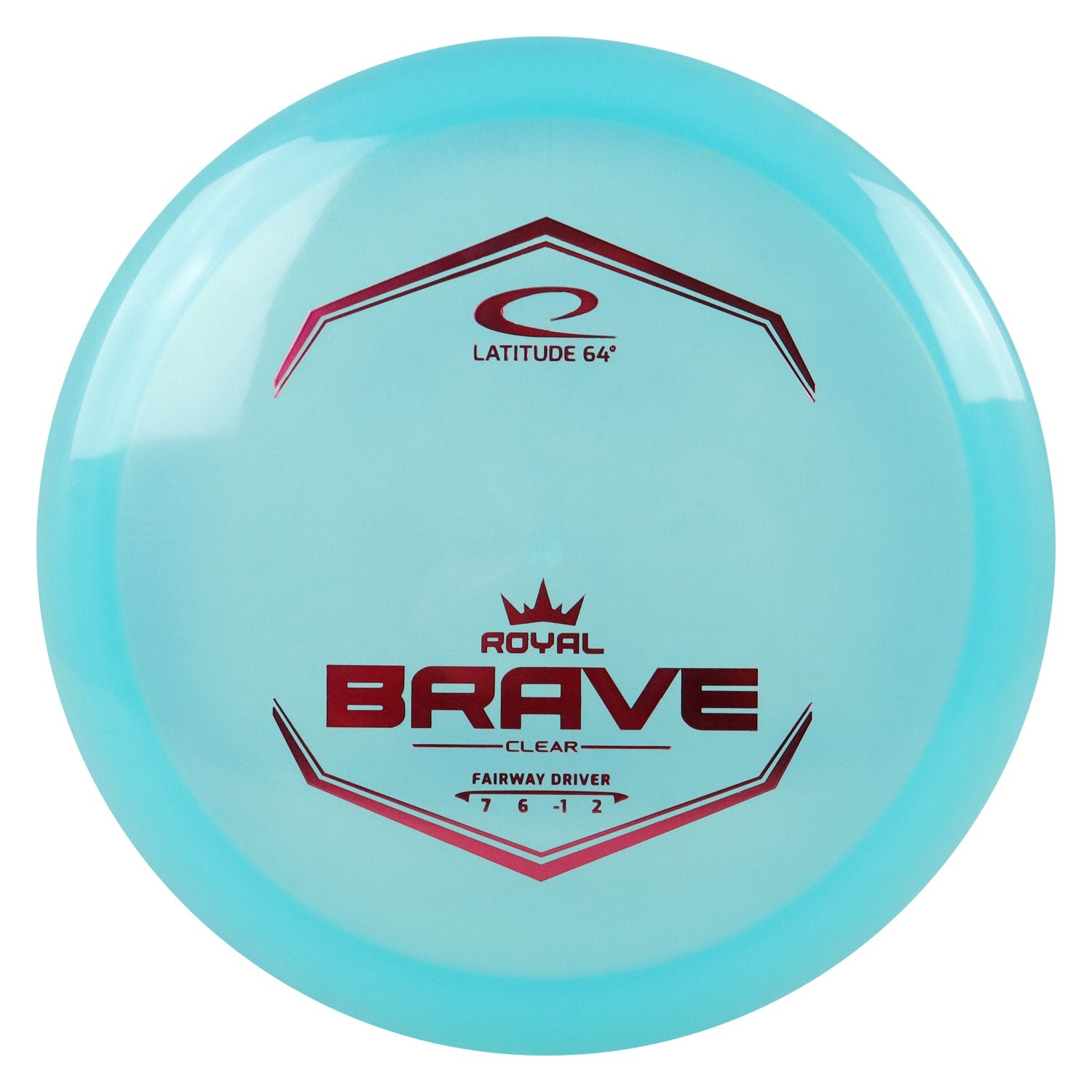 Latitude 64 Disc Golf Royal Clear Brave Fairway Driver 7/6/-1/2 - Choose Exact Disc