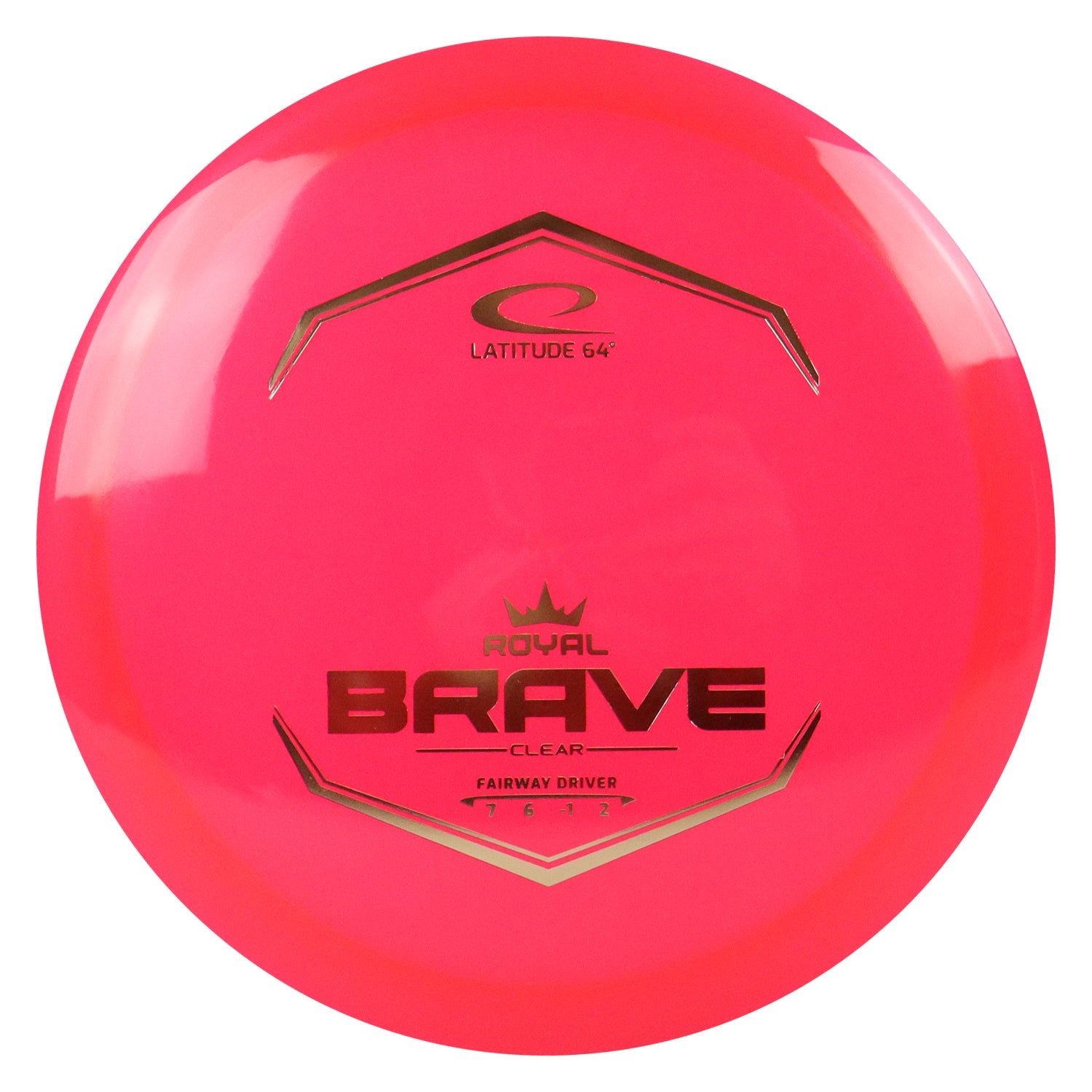 Latitude 64 Disc Golf Royal Clear Brave Fairway Driver 7/6/-1/2 - Choose Exact Disc