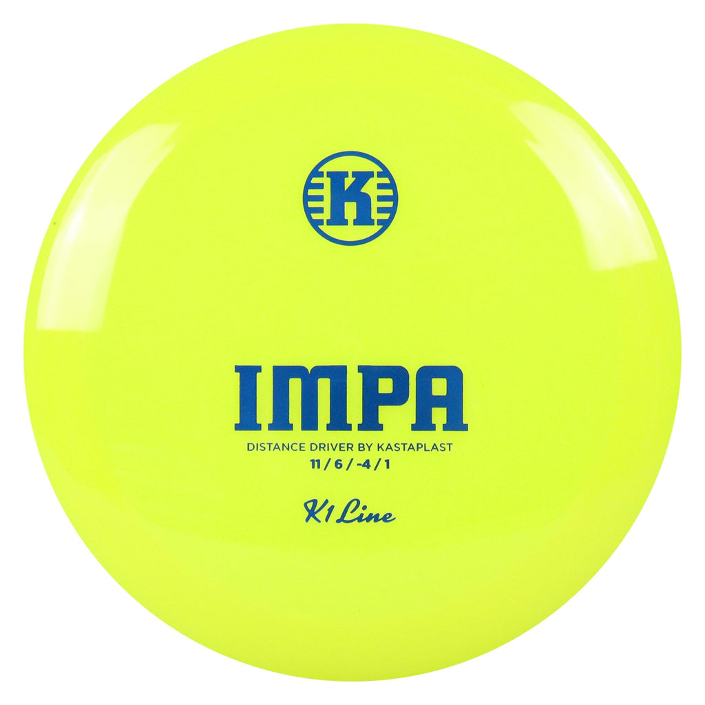 Kastaplast Disc Golf K1 Impa Distance Driver 11/6/-4/1 - Choose Exact Disc
