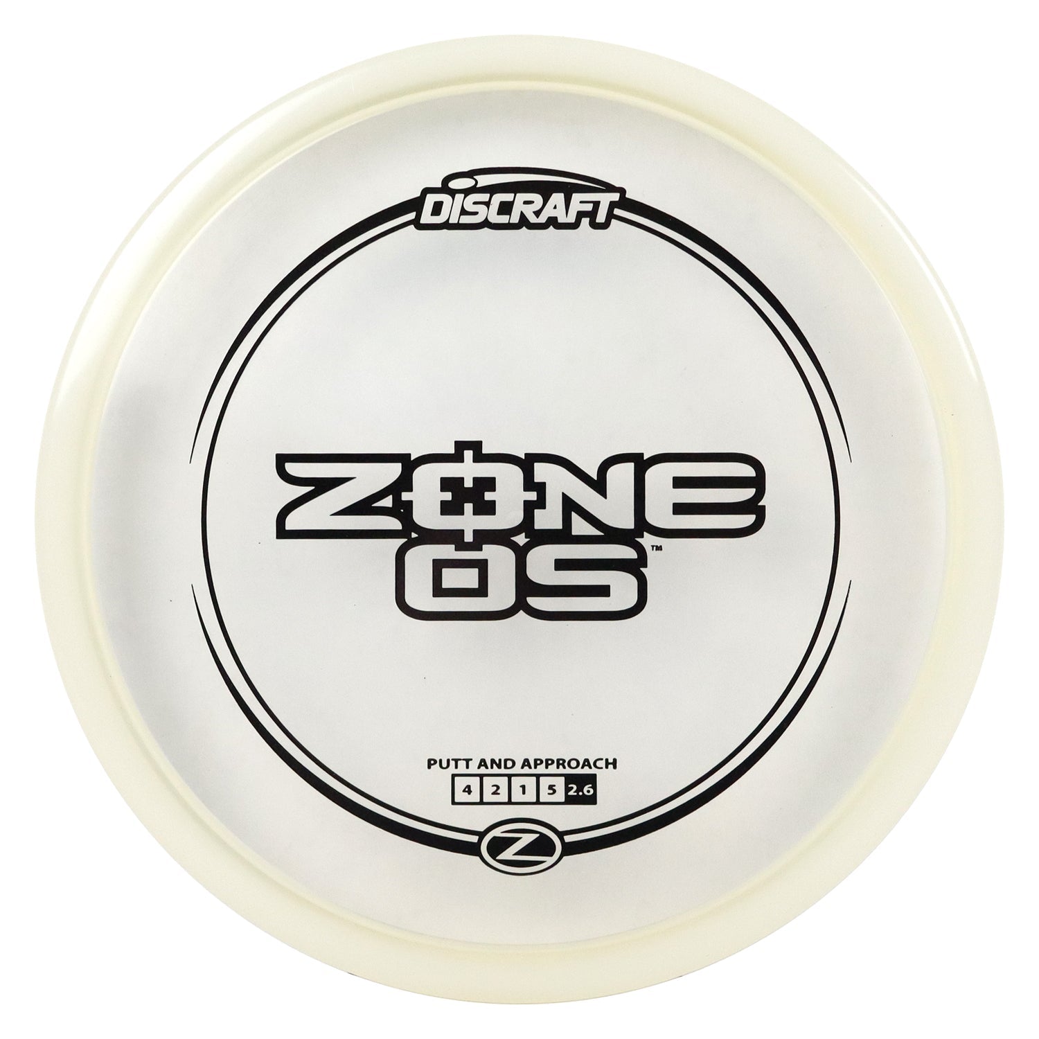 Discraft Disc Golf Z Line Zone OS Putter 4/2/1/5 - Choose Exact Disc