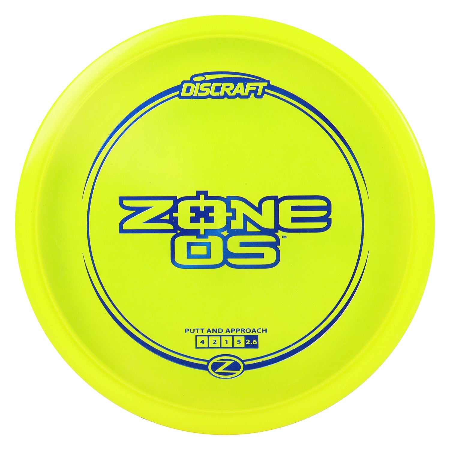 Discraft Disc Golf Z Line Zone OS Putter 4/2/1/5 - Choose Exact Disc