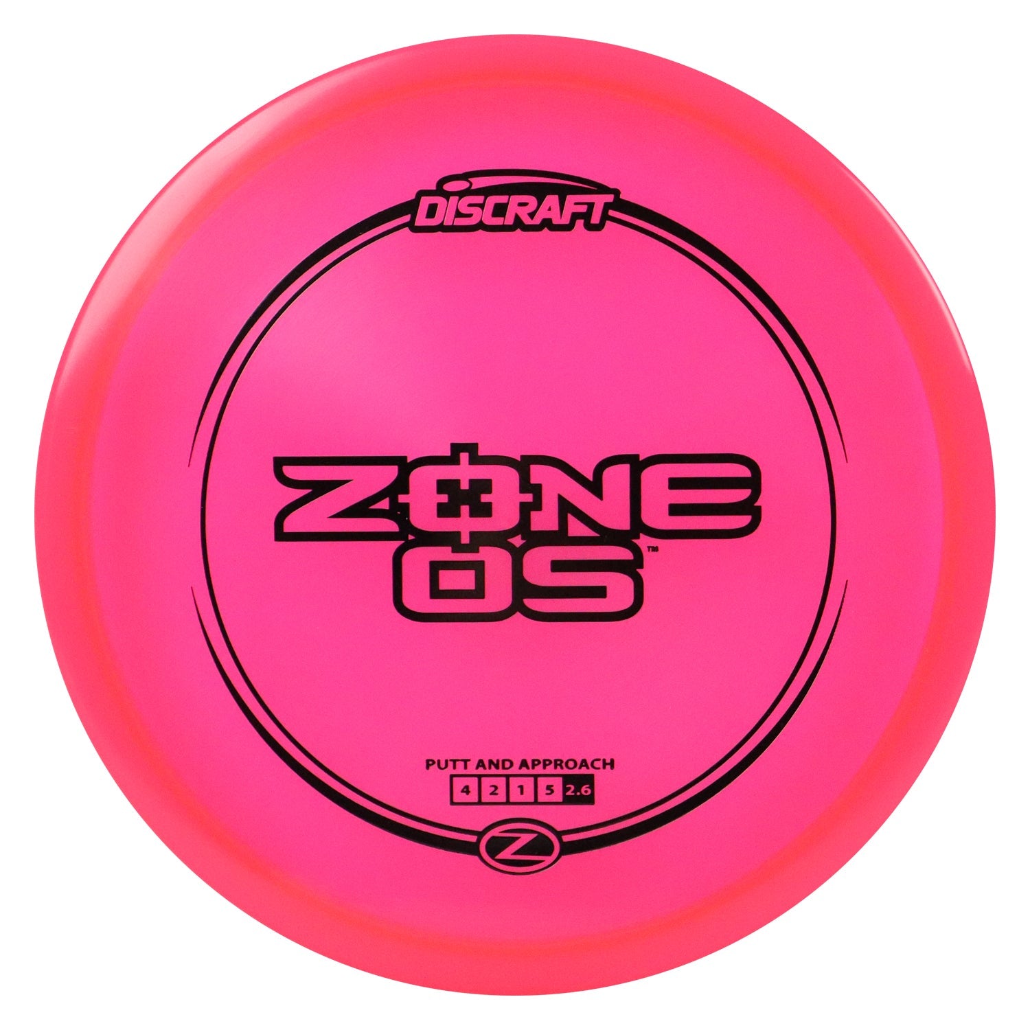 Discraft Disc Golf Z Line Zone OS Putter 4/2/1/5 - Choose Exact Disc