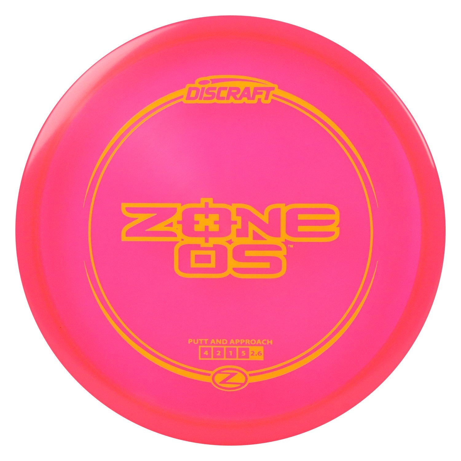 Discraft Disc Golf Z Line Zone OS Putter 4/2/1/5 - Choose Exact Disc