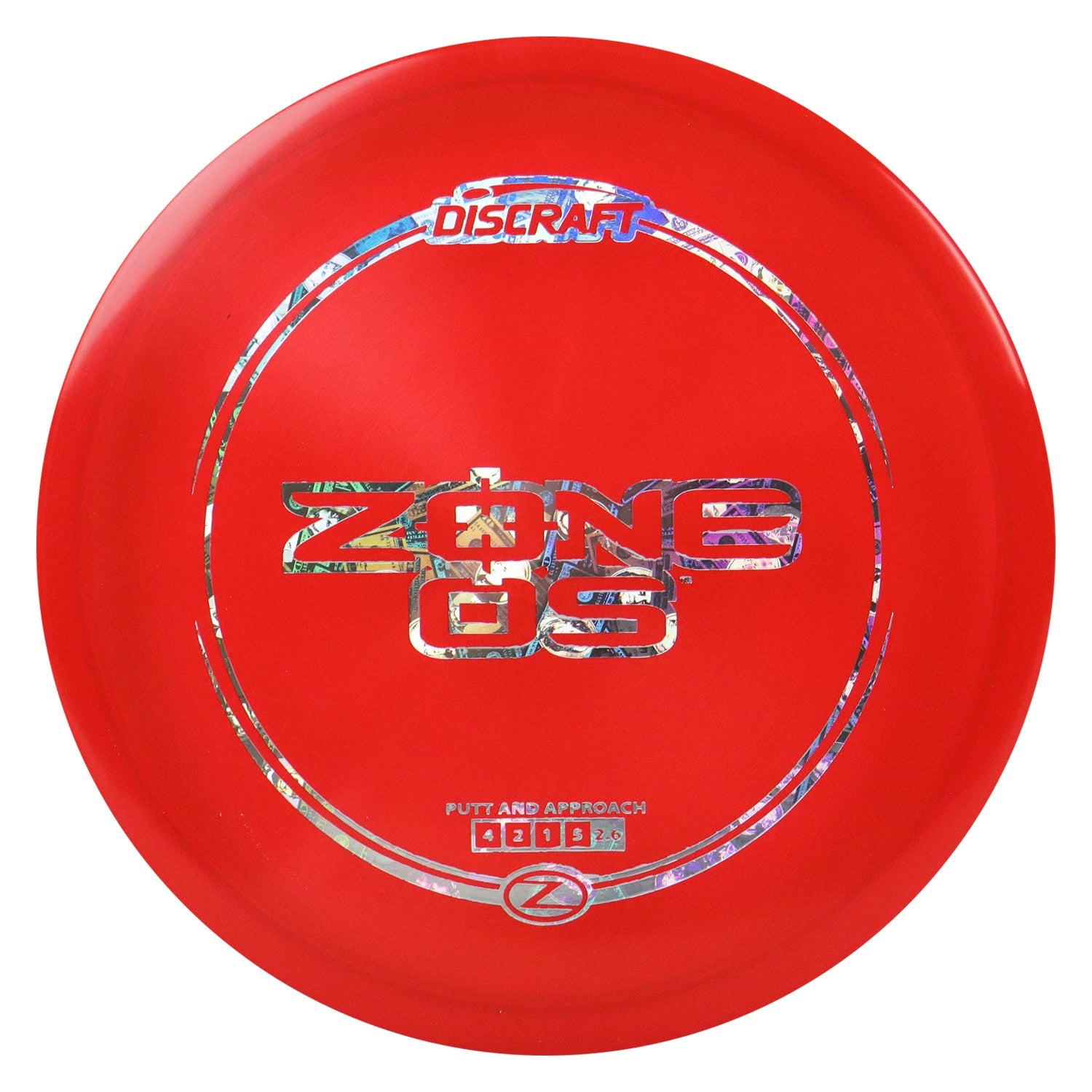 Discraft Disc Golf Z Line Zone OS Putter 4/2/1/5 - Choose Exact Disc