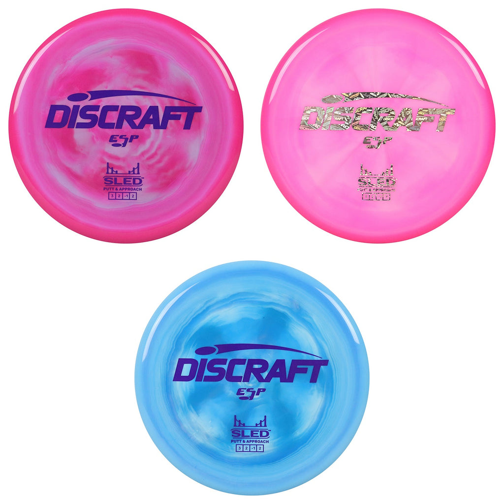Discraft Disc Golf ESP Sled Putt and Approach 3/2/-1/2 - Choose Exact Disc