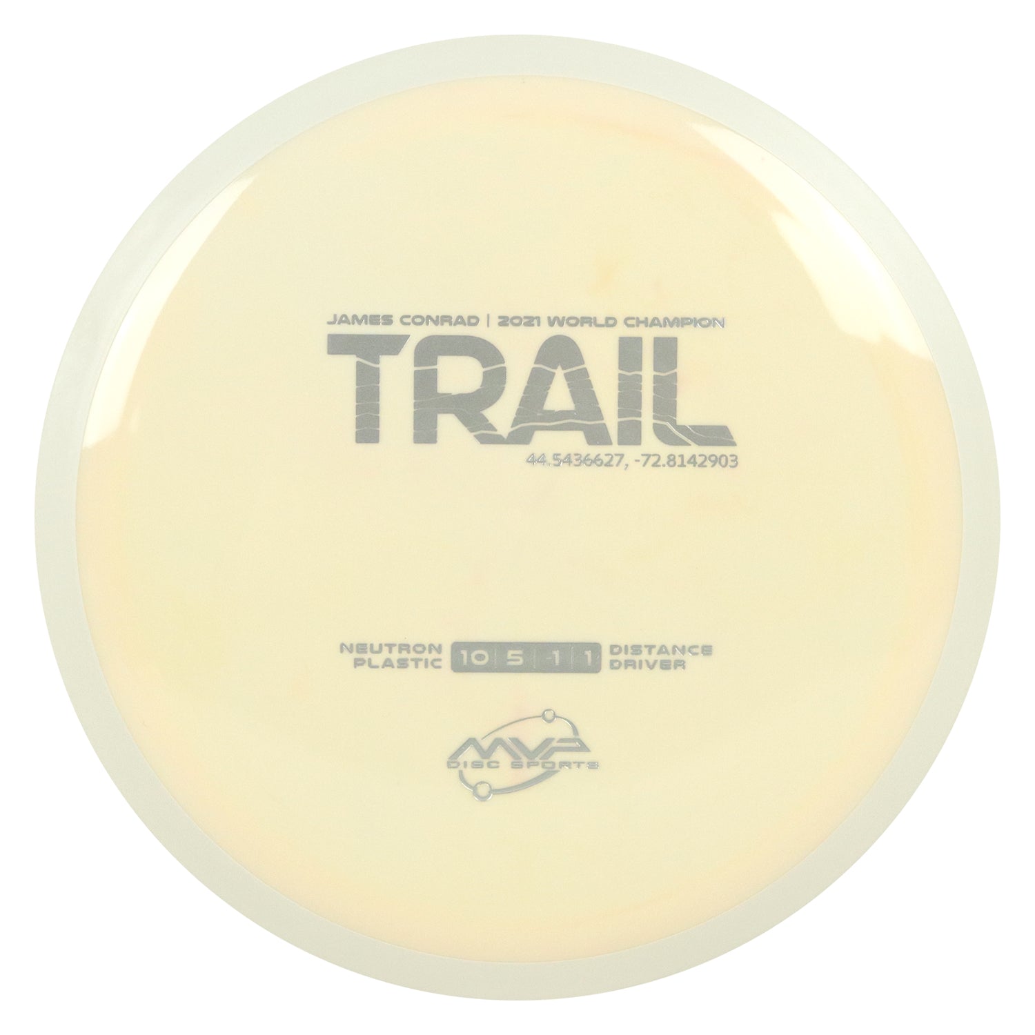MVP Discs Sports Project Lab Coat James Conrad Neutron Trail Distance Driver 10/5/-1/1 - Choose Exact Disc