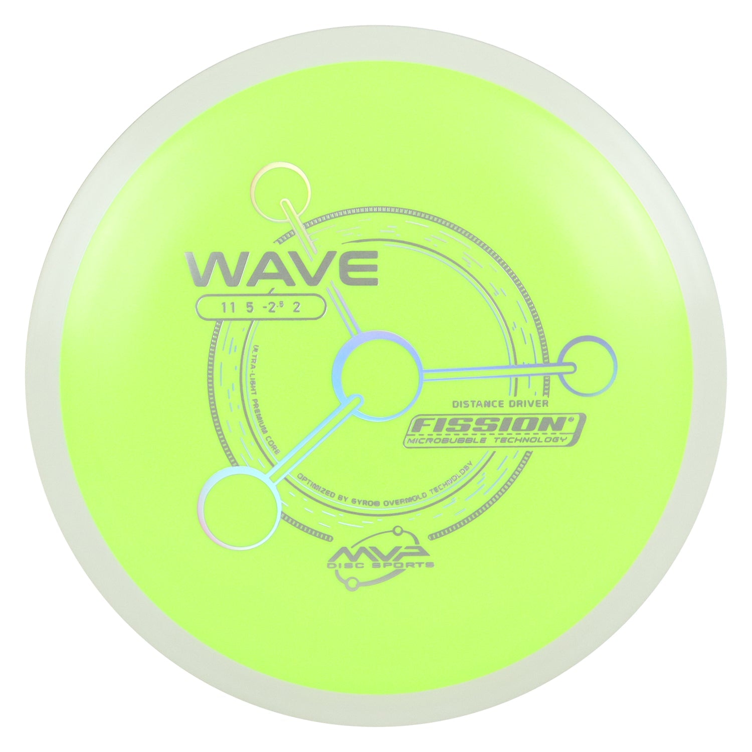 MVP Discs Sports Project Lab Coat Fission Wave Distance Driver 11/5/-2.5/2 - Choose Exact Disc
