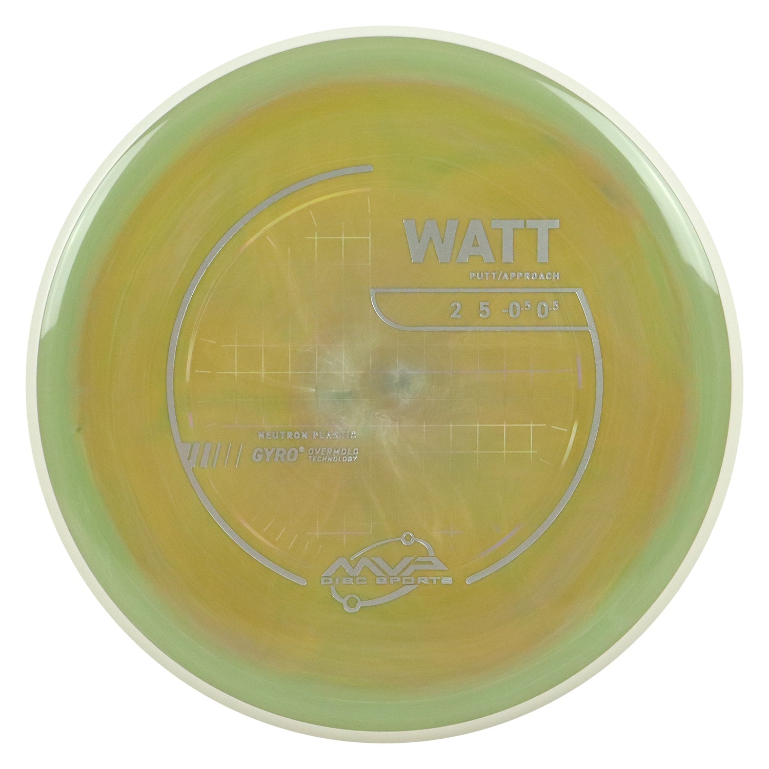 MVP Discs Sports Project Lab Coat Neutron Watt Putt and Approach 2/5/-0.5/0.5 - Choose Exact Disc