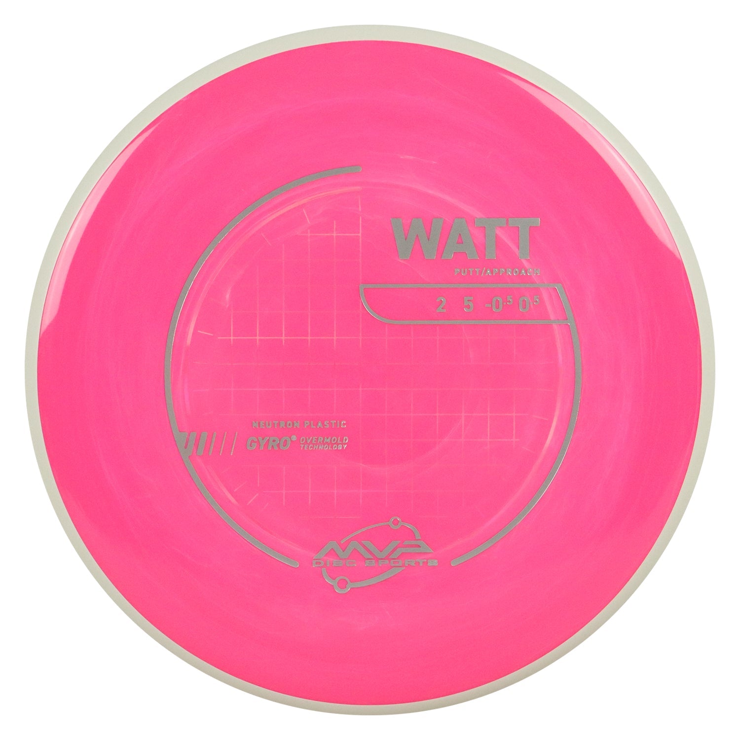 MVP Discs Sports Project Lab Coat Neutron Watt Putt and Approach 2/5/-0.5/0.5 - Choose Exact Disc