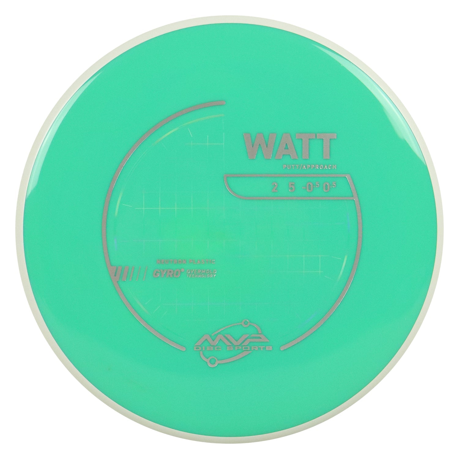MVP Discs Sports Project Lab Coat Neutron Watt Putt and Approach 2/5/-0.5/0.5 - Choose Exact Disc