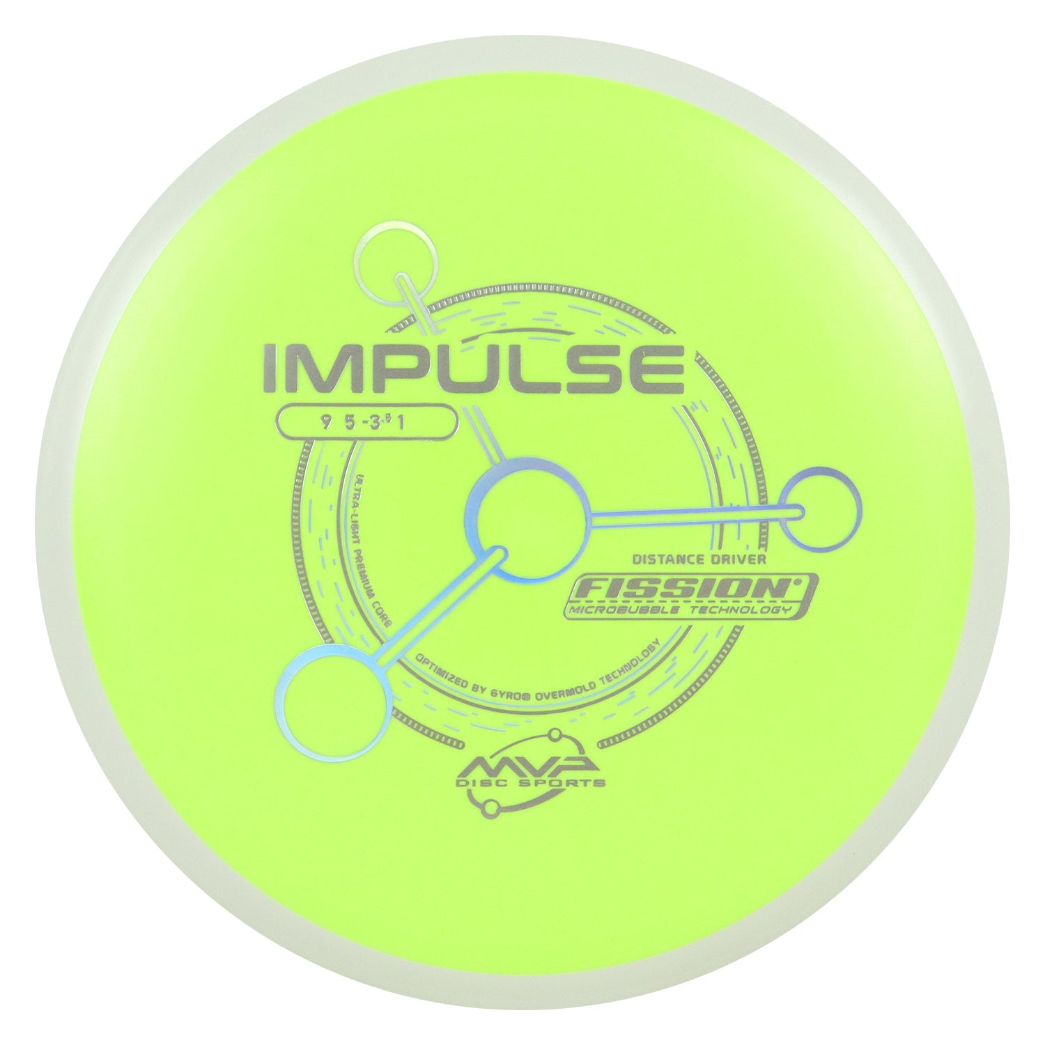 MVP Discs Sports Project Lab Coat Fission Impulse Distance Driver 9/5/-3.5/1 - Choose Exact Disc