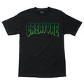 Creature Skateboard Shirt Logo Outline Black