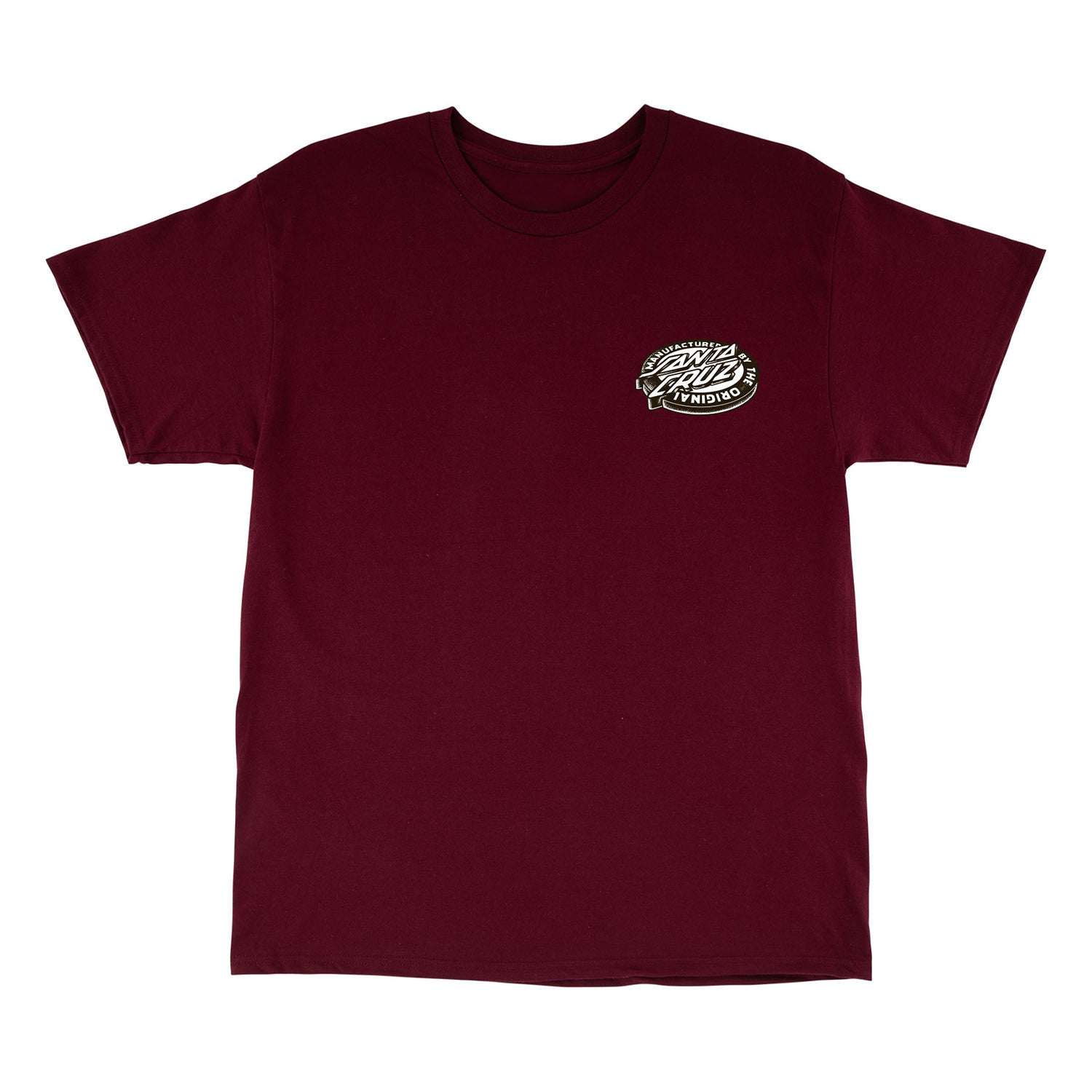 Santa Cruz Skateboards Shirt Natas Sketch Panther Maroon