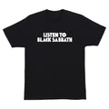 OJ Wheels Shirt Listen To Black Sabbath Black