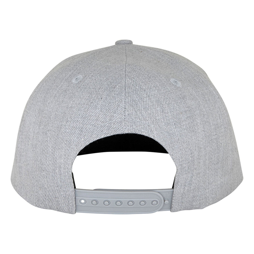 Santa Cruz Skateboards Hat Cruz Label Snapback Heather Grey/White/Silver