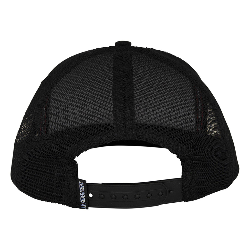 Independent Trucks Hat Dressen Skull Rose Snapback White/Black