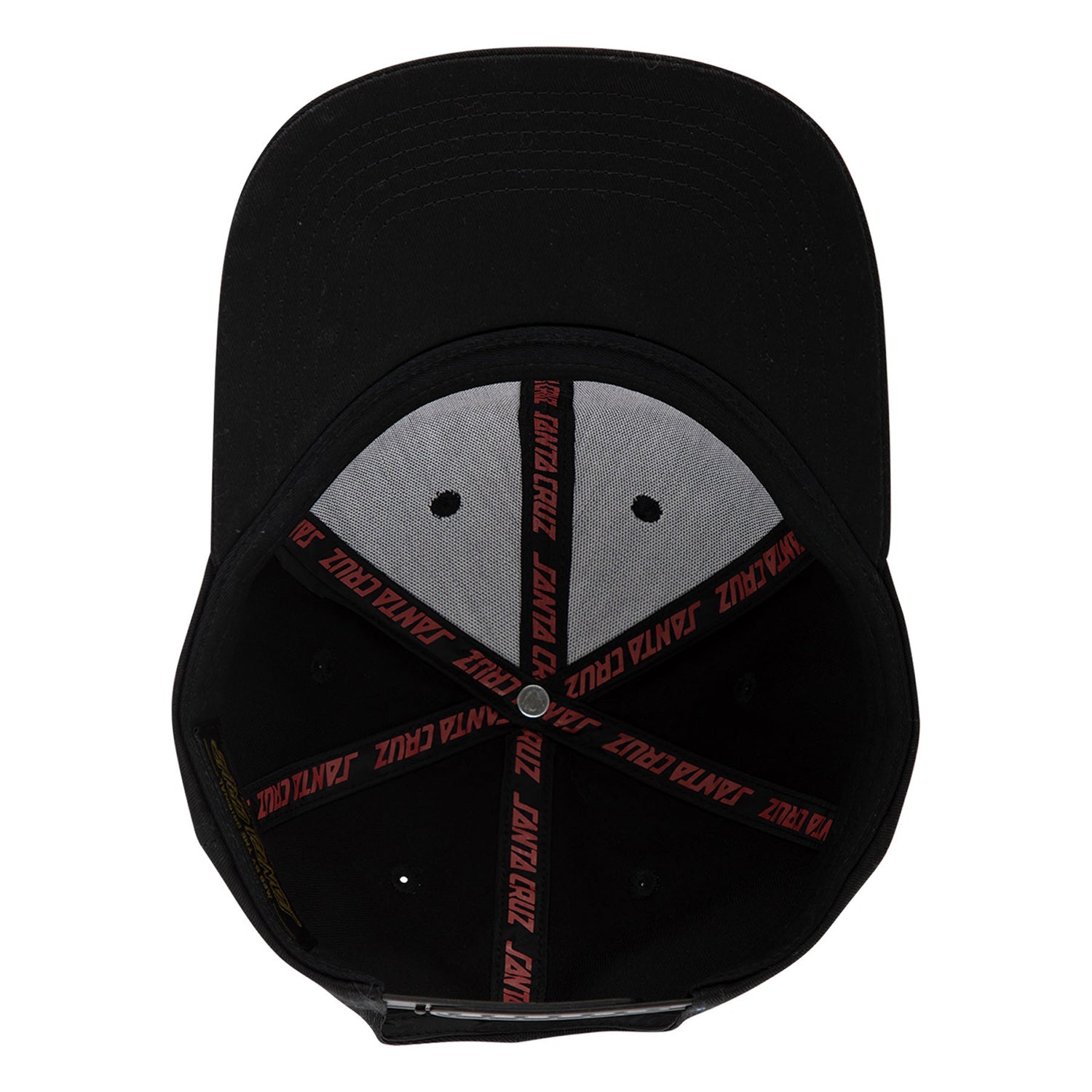 Santa Cruz Skateboards Hat Loco Dot Snapback Black