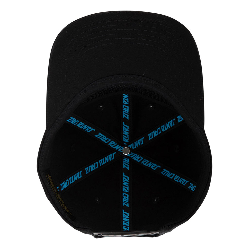 Santa Cruz Skateboards Hat Salba Voodoo Pit Snapback Unstructured Black