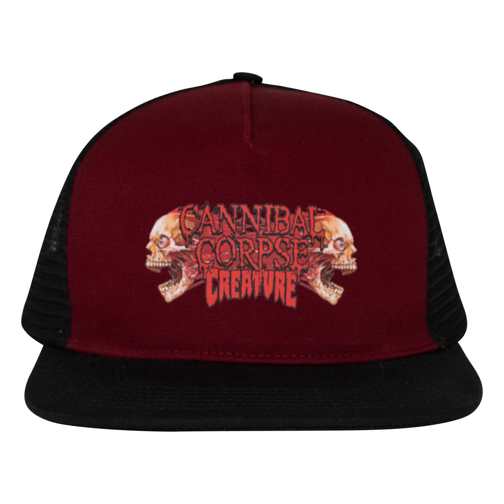 Creature Skateboards Hat Cannibal Corpse Snapback Cardinal