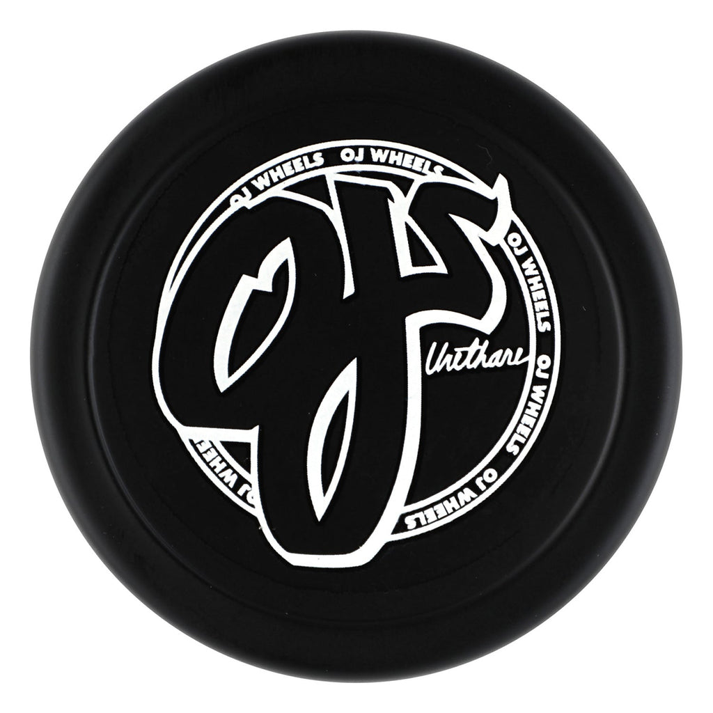 OJ Wheels Black Sabbath Pint Glass Black Frosted
