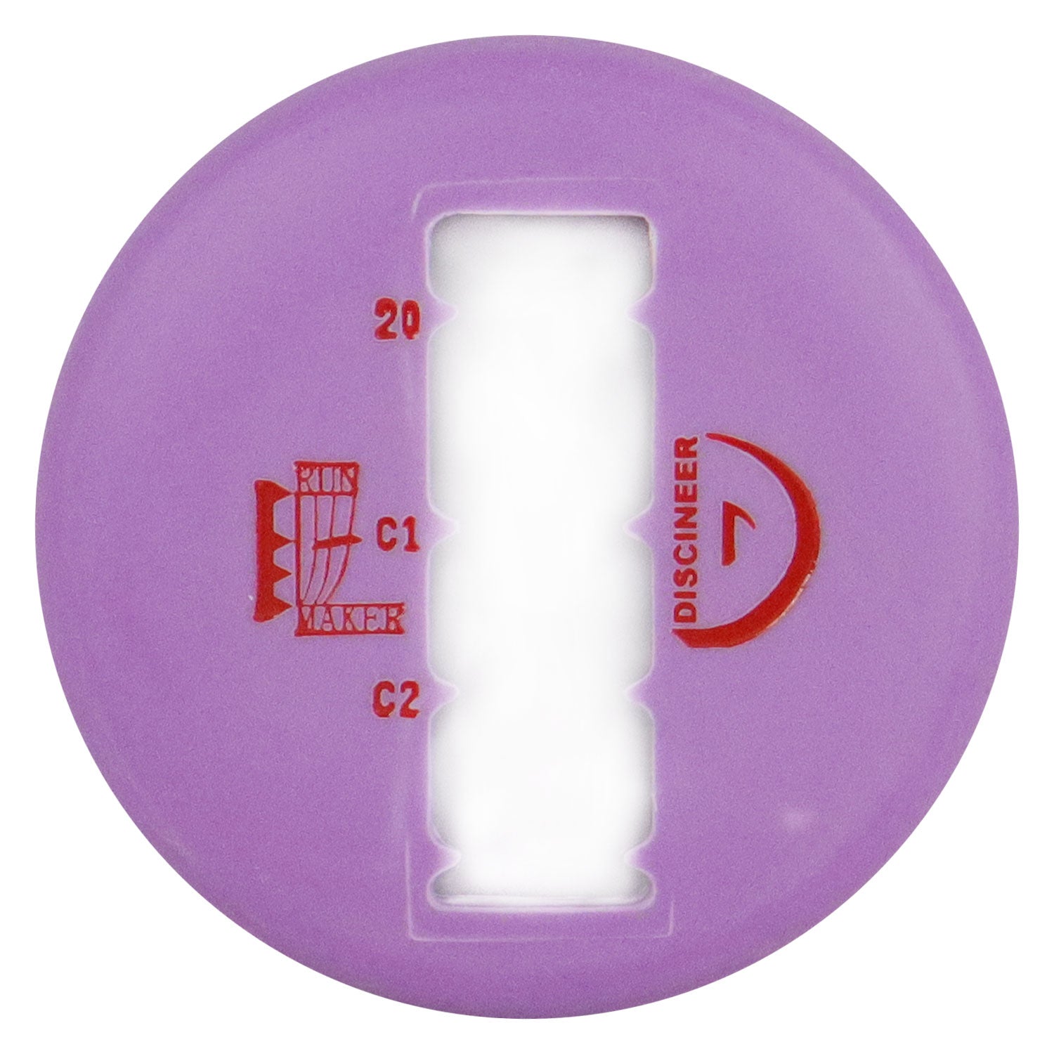 Discineer Run Maker Disc Golf Distance Estimating Mini Marker for Circle 1 & 2