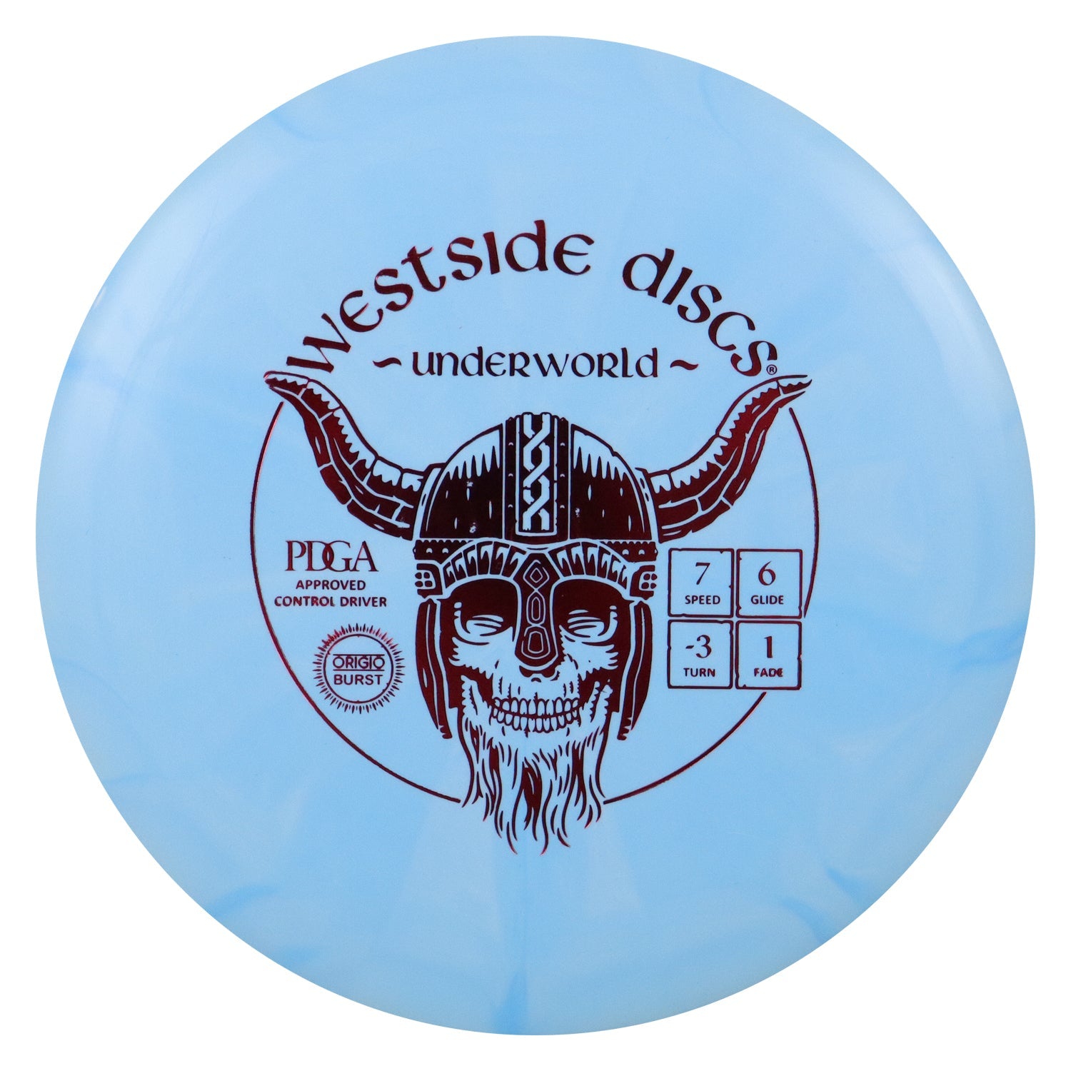 Westside Disc Golf Fairway Driver Origio Burst Underworld 7/6/-3/1 - Choose Exact