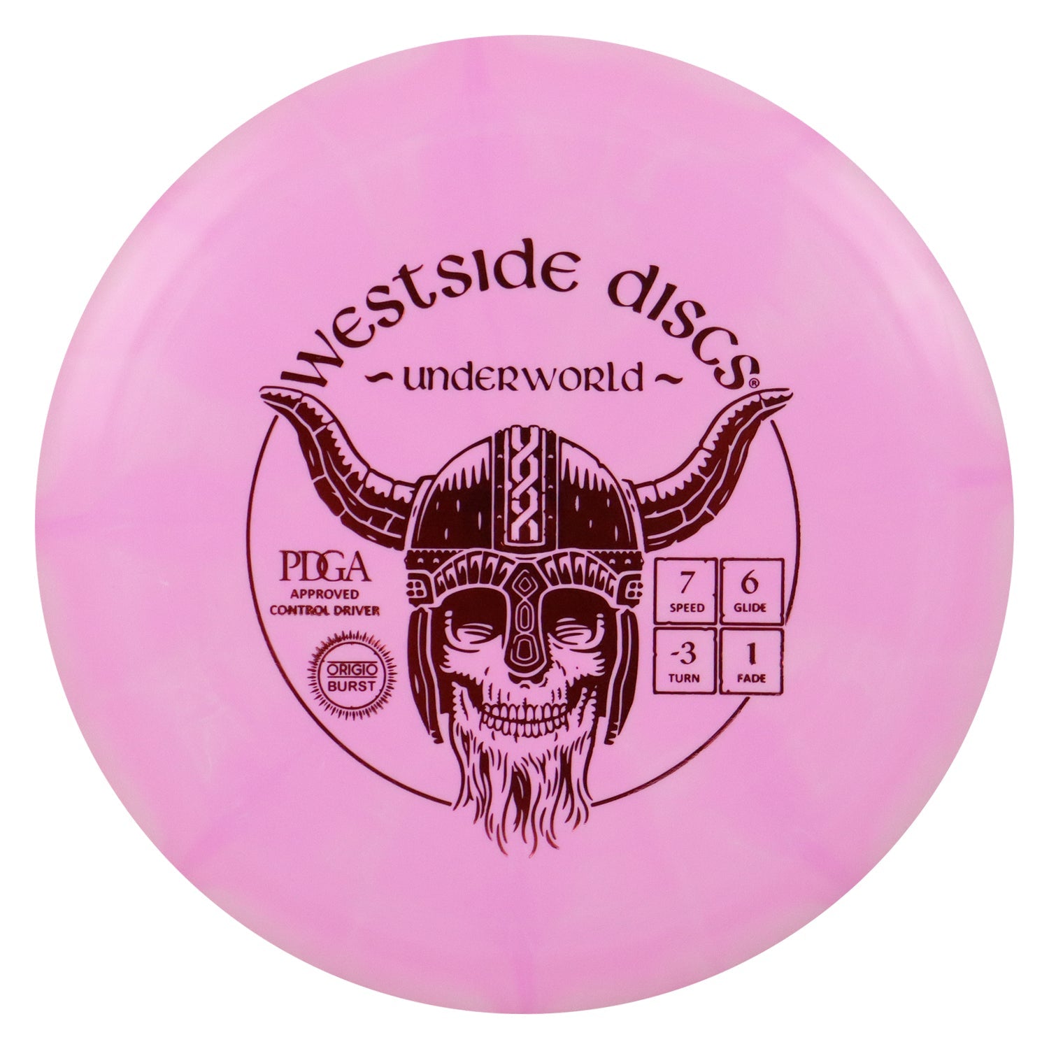 Westside Disc Golf Fairway Driver Origio Burst Underworld 7/6/-3/1 - Choose Exact