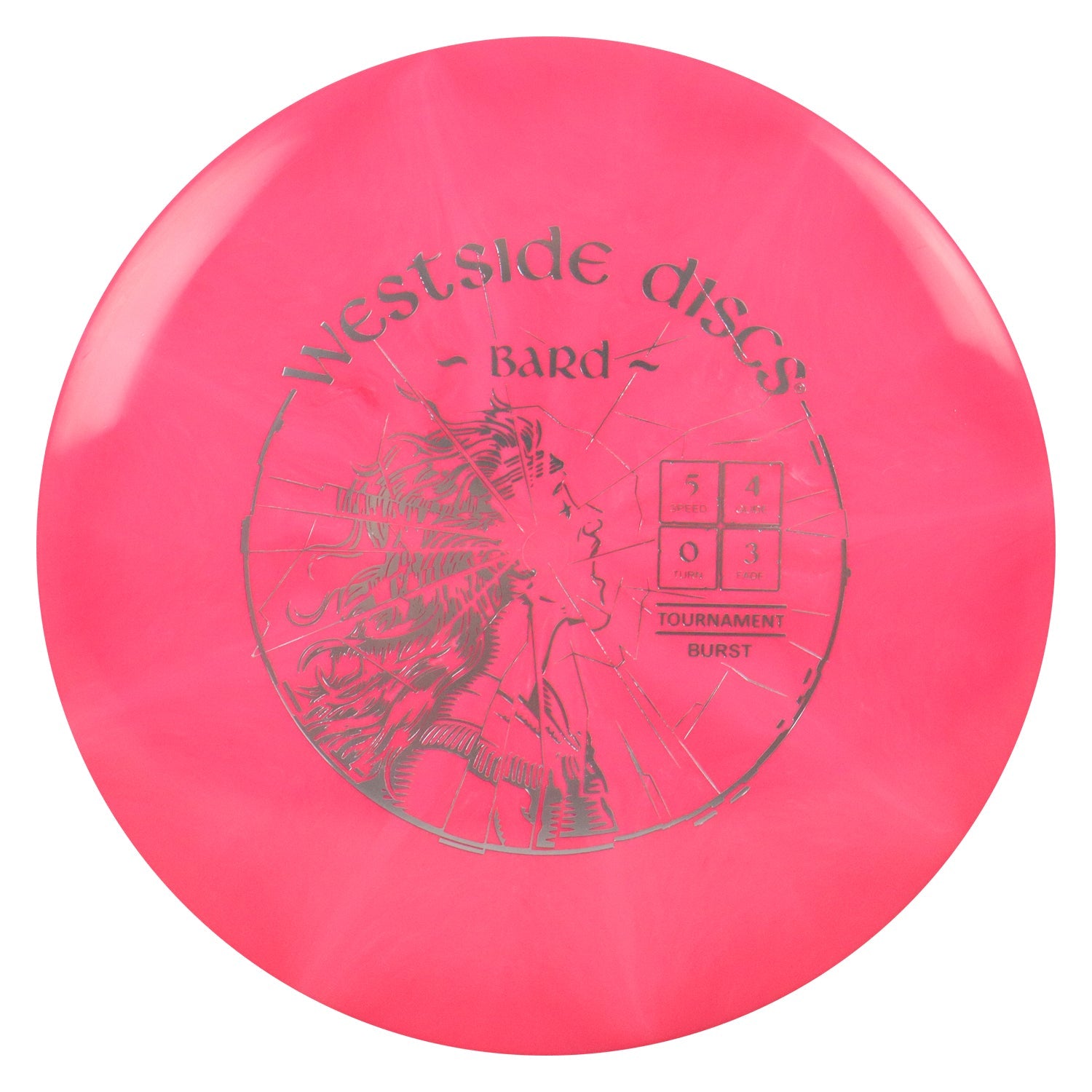 Westside Disc Golf Tournament Burst Bard Midrange 5/4/0/3 - Choose Exact Disc