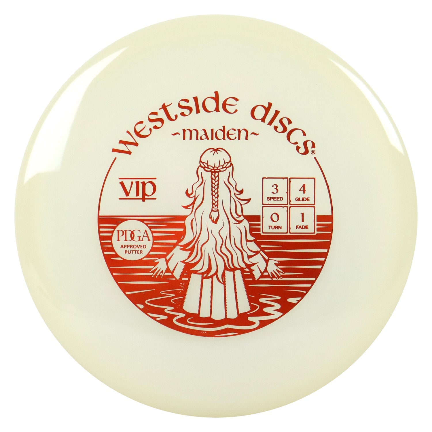 Westside Disc Golf VIP Maiden Putter 3/4/0/1 - Choose Exact Disc