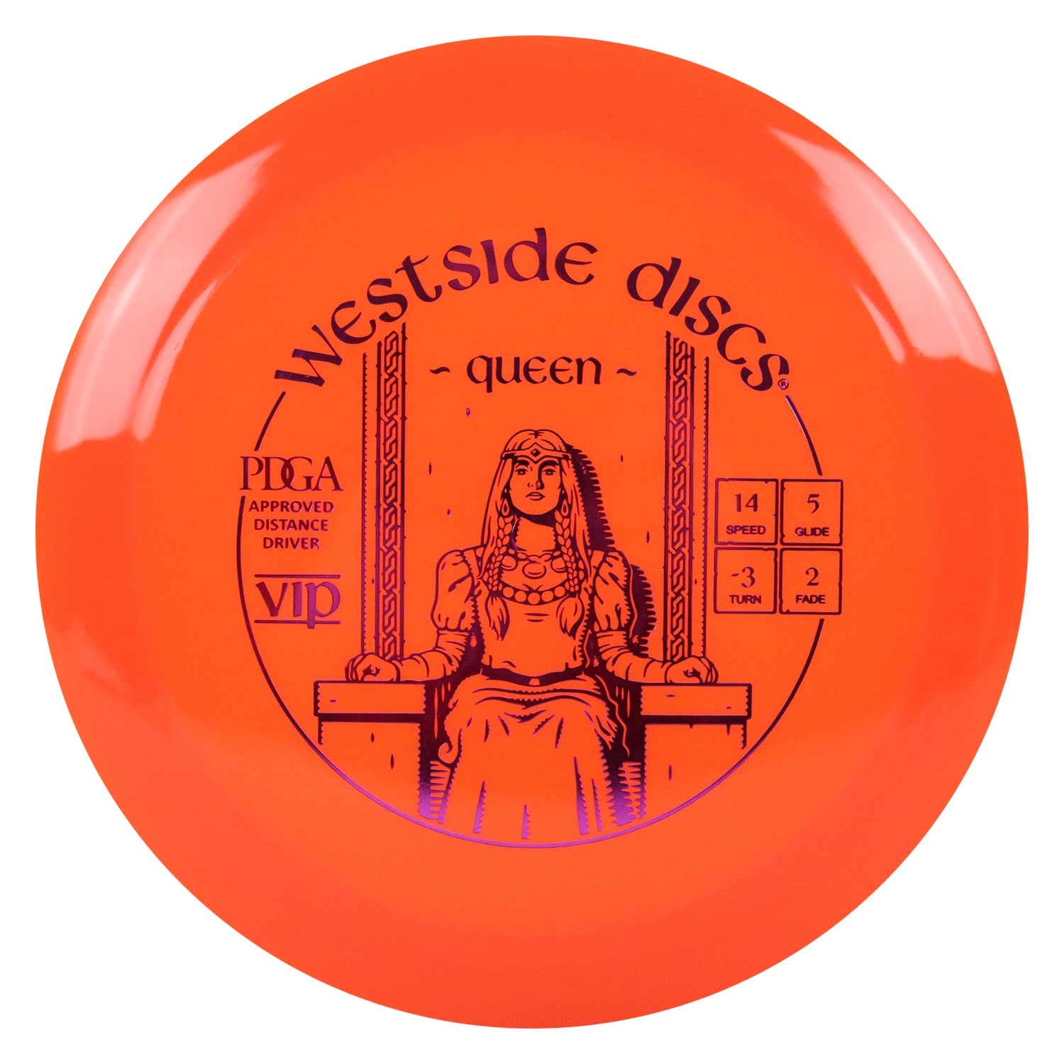 Westside Disc Golf VIP Queen Distance Driver 14/5/-3/2 - Choose Exact Disc