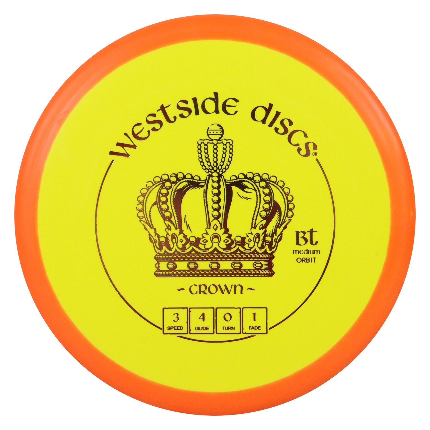 Westside Disc Golf BT Medium Orbit Crown Putter 3/4/0/1 - Choose Exact Disc