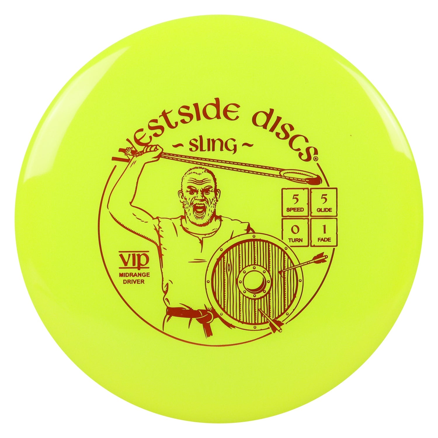 Westside Disc Golf VIP Sling Midrange Disc 5/5/0/1 - Choose Exact Disc