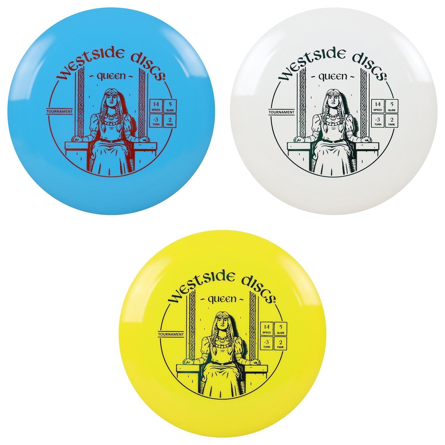 Westside Disc Golf Tournament Queen Distance Driver 14/5/-3/2 - Choose Exact Disc