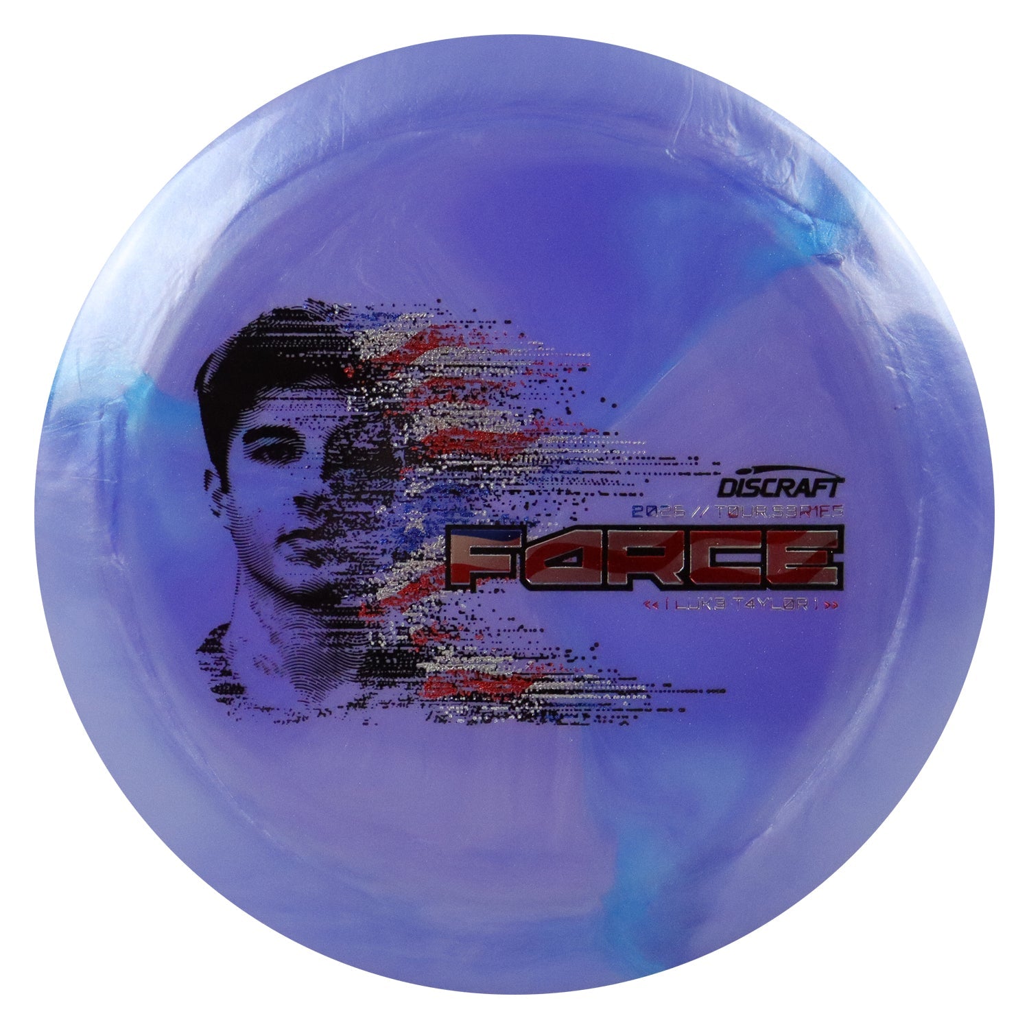 Discraft Disc Golf 2026 Luke Taylor Tour Series Force - Choose Exact Disc