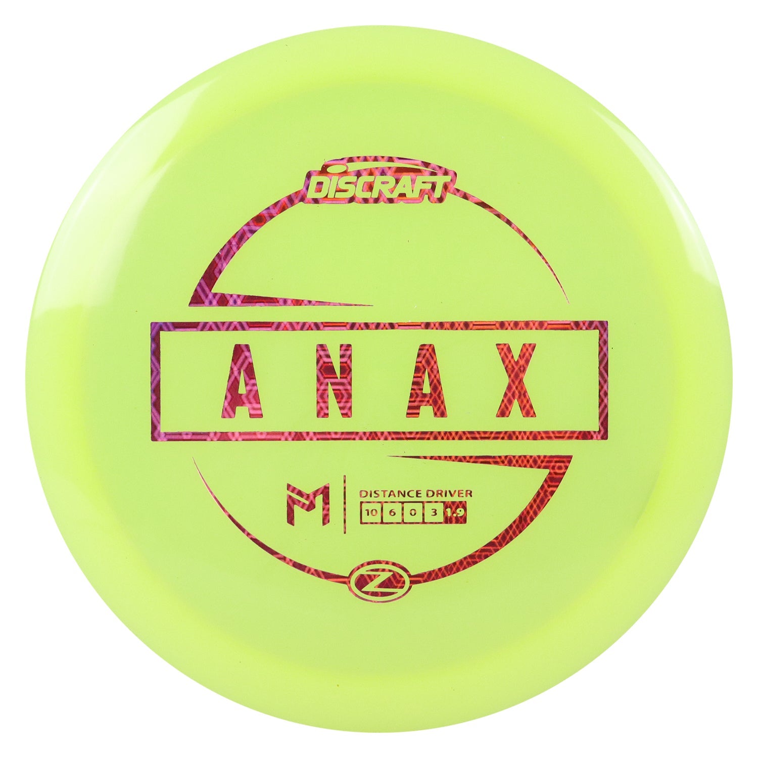 Discraft Disc Golf Paul McBeth Z Line Anax Distance Driver 10/6/0/3 - Choose Exact Disc