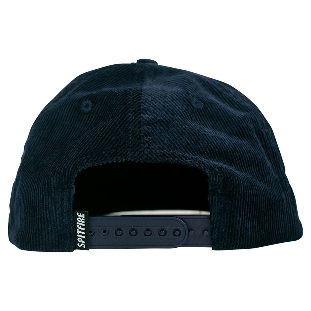 Spitfire Wheels Hat Demon Script Snapback Navy/Red