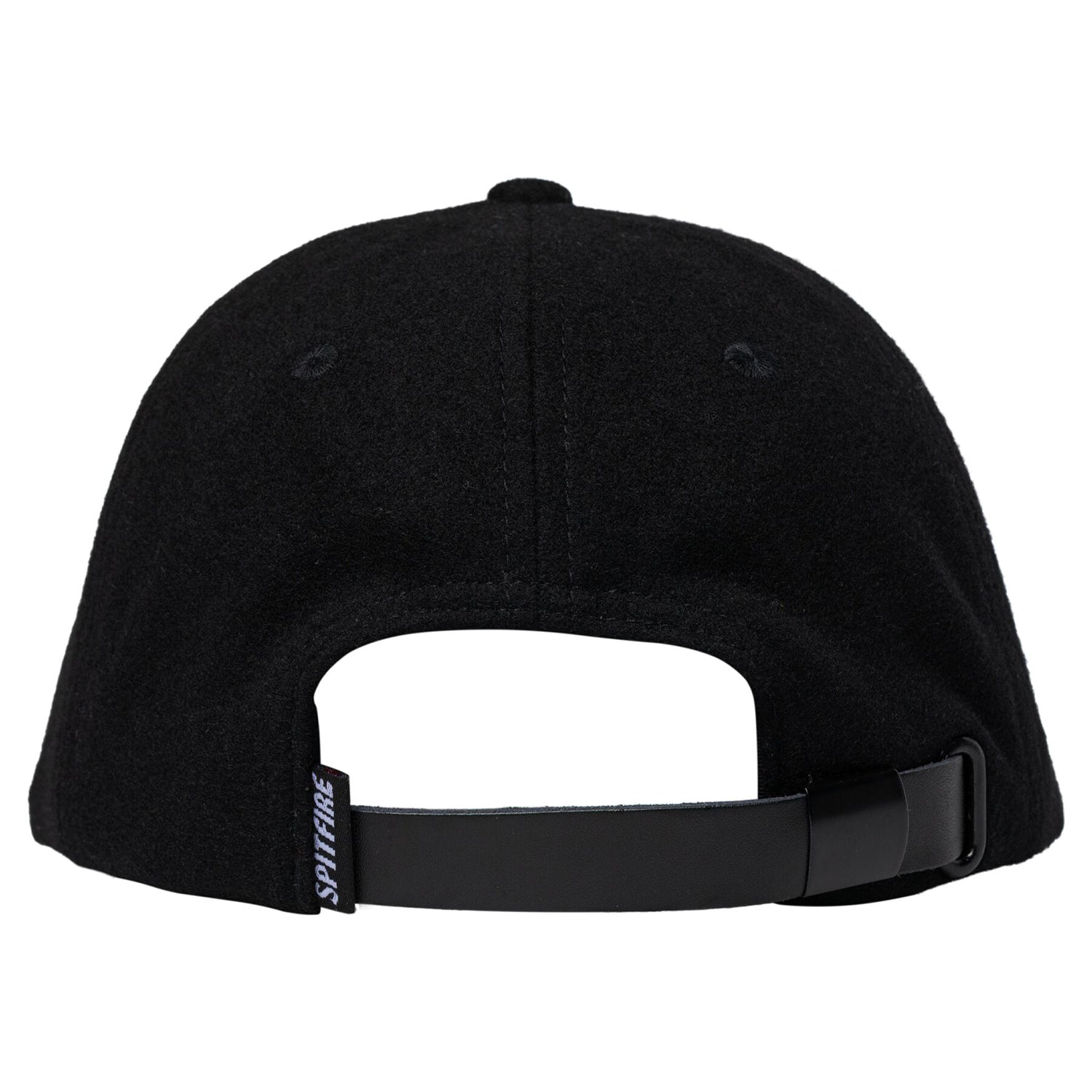 Spitfire Wheels Hat Team Bighead Flame Script Strapback Black/White