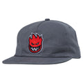 Spitfire Wheels Hat Bighead Fill Snapback Charcoal/Red