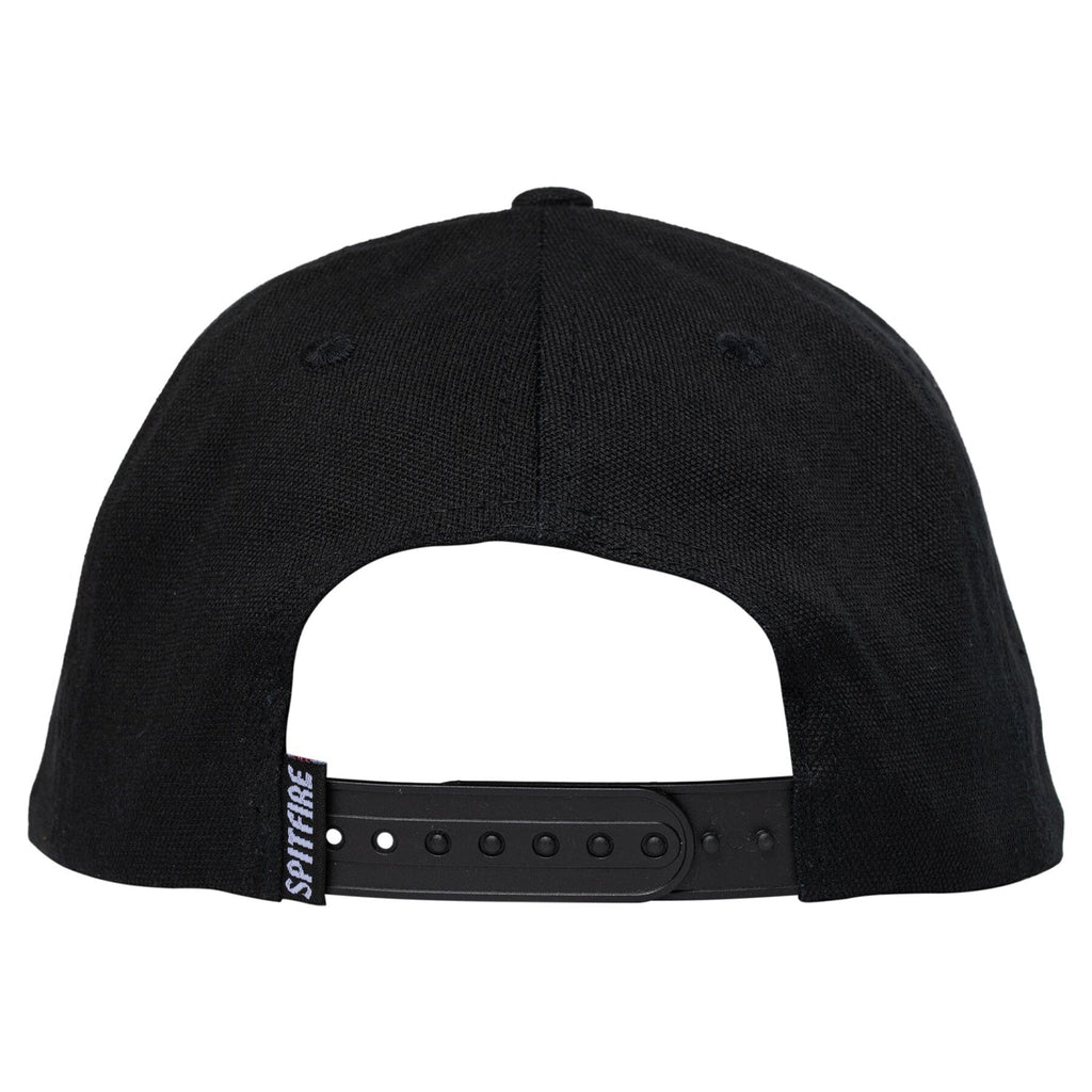 Spitfire Wheels Hat Bighead Snapback Black/White