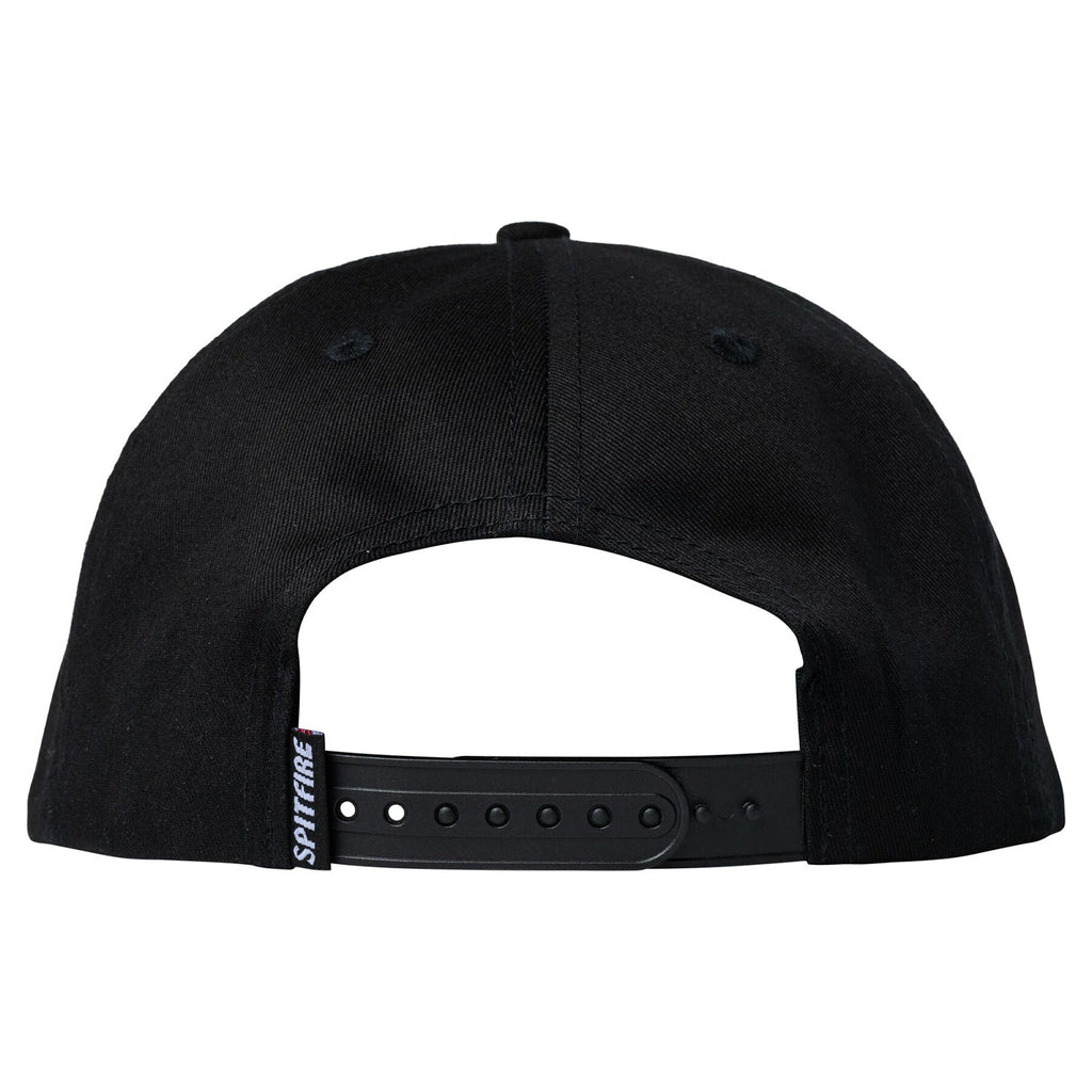 Spitfire Wheels Hat Charred Remains 5-Panel Snapback Black