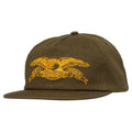 Anti Hero Skateboards Hat Basic Eagle Snapback Brown/Orange