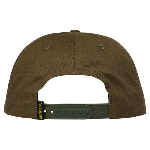Anti Hero Skateboards Hat Basic Eagle Snapback Brown/Orange