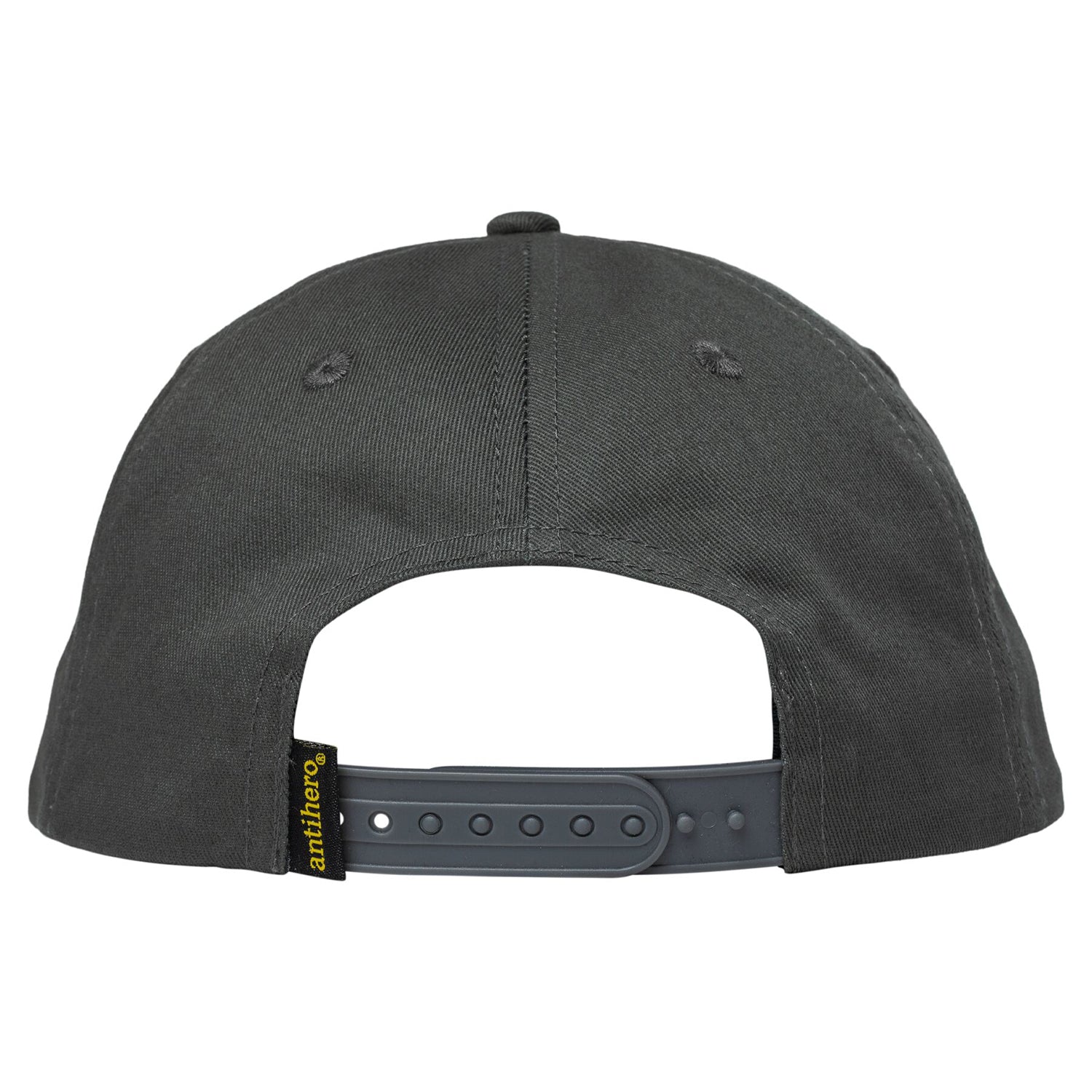 Anti Hero Skateboards Hat Motorized Snapback Charcoal/Orange