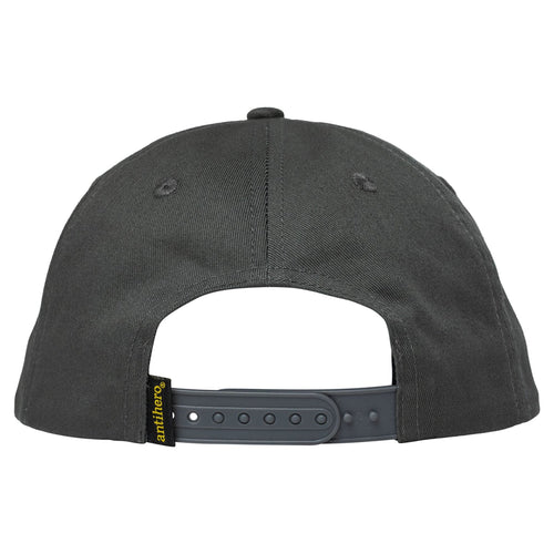 Anti Hero Skateboards Hat Motorized Snapback Charcoal/Orange