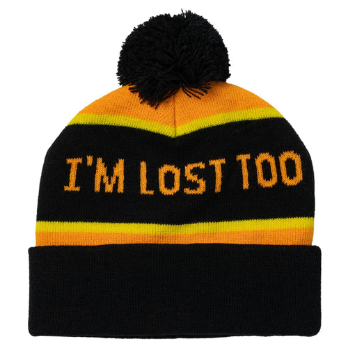 Anti Hero Skateboards Beanie Jalopi I'm Lost Too Pom Orange/Black/Yellow
