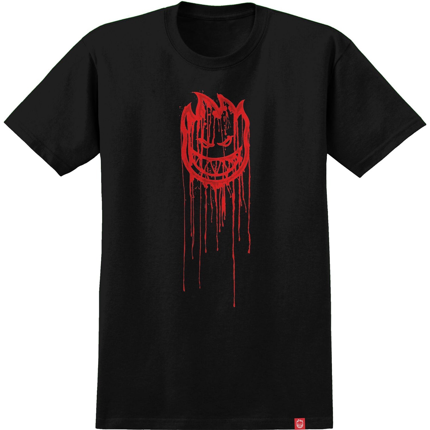 Spitfire Wheels Shirt Bighead Dripper Black/Red