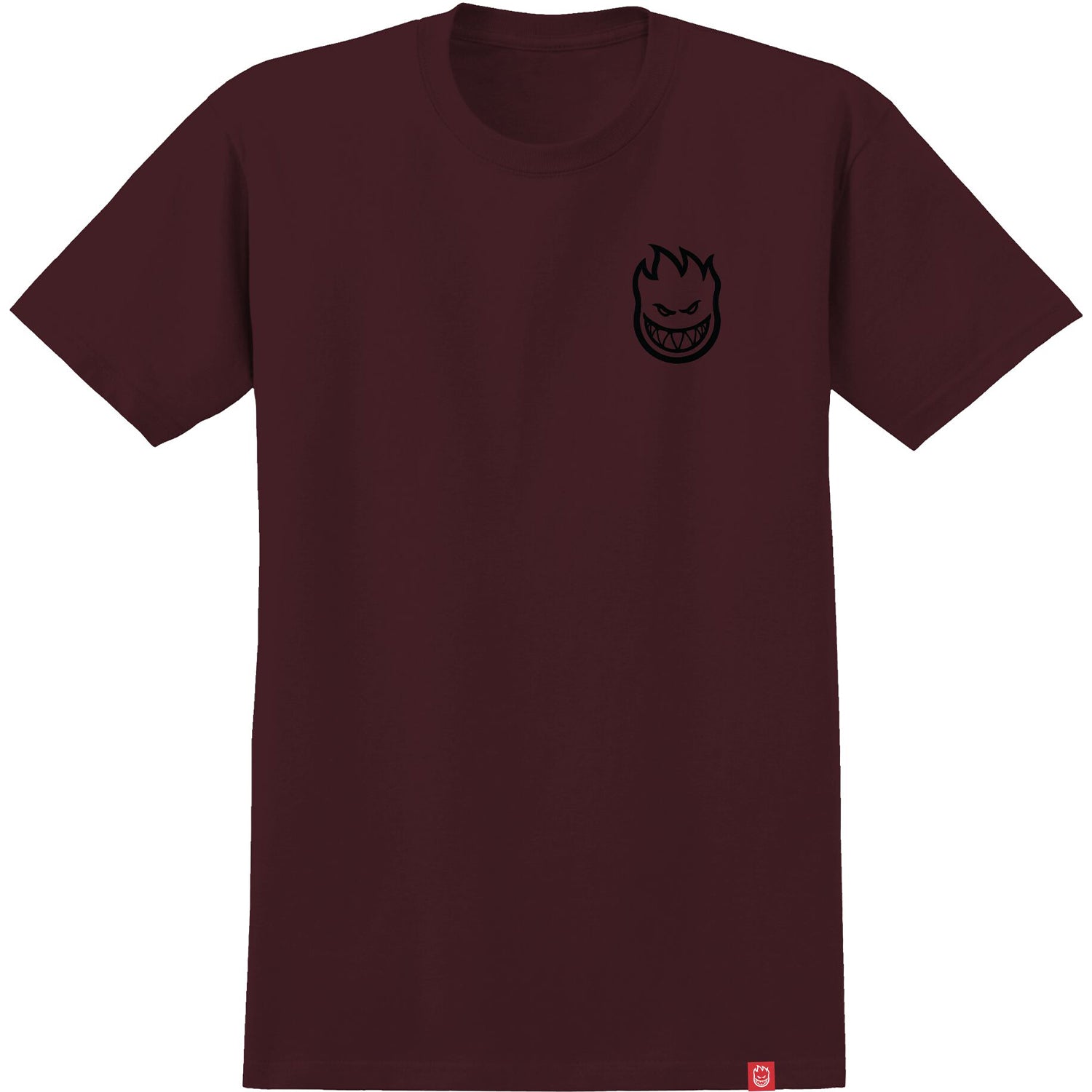 Spitfire Wheels Shirt Lil Bighead Burgundy/Black