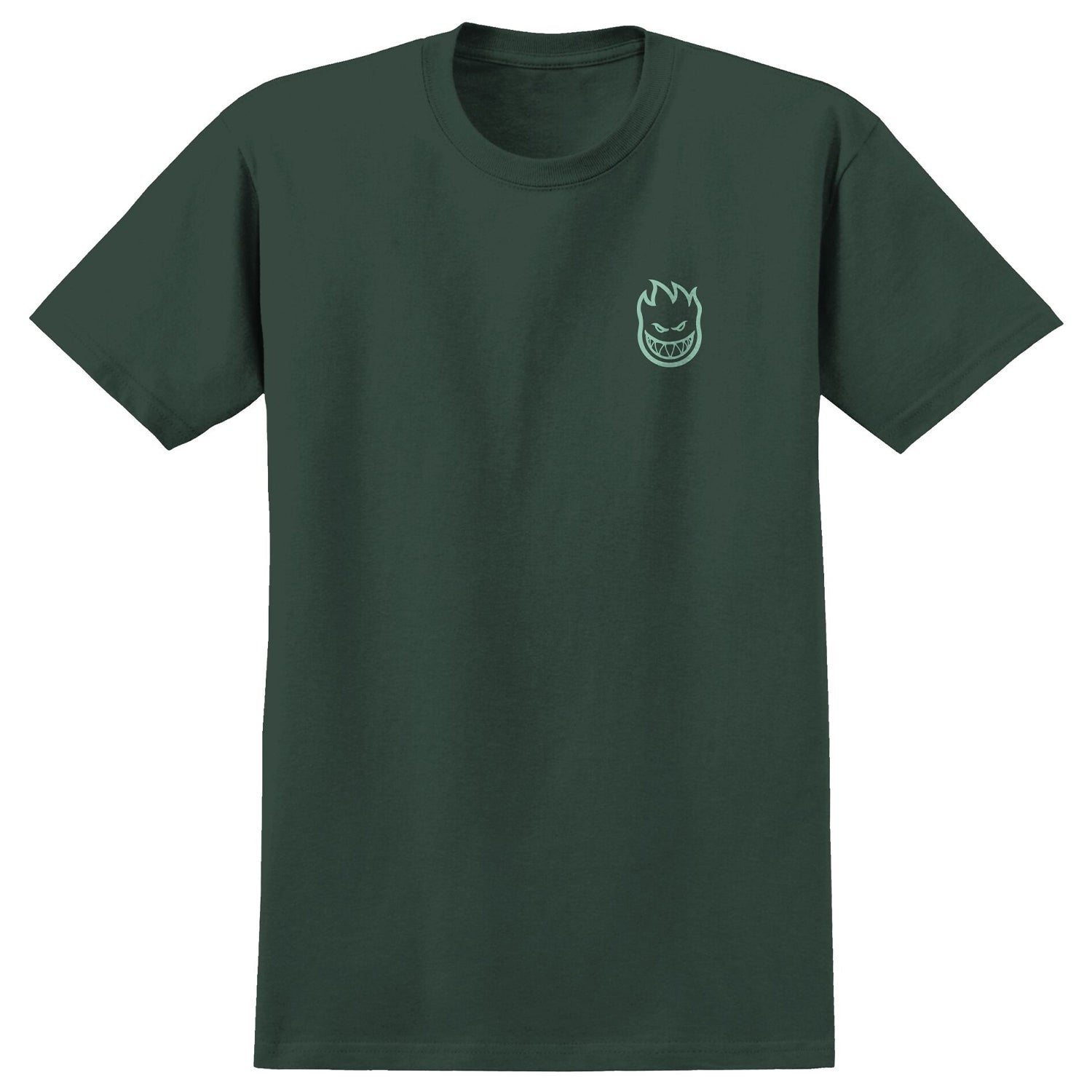 Spitfire Wheels Shirt Floral Classic Swirl Forest