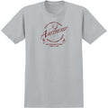 Anti Hero Skateboards Shirt Clean Safety New Silver/Burgundy