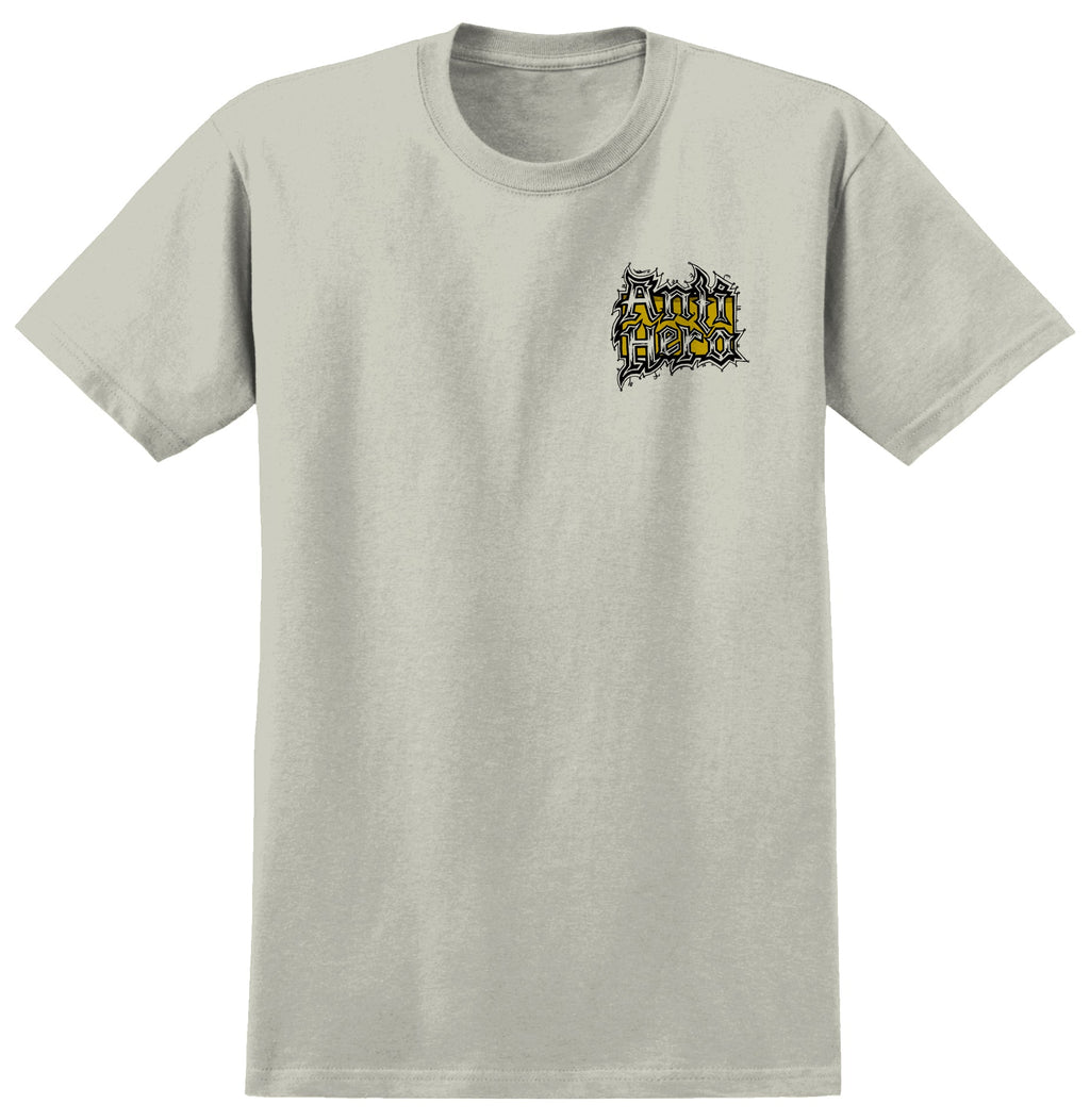 Anti Hero Skateboards Shirt Medieval Heather Cream